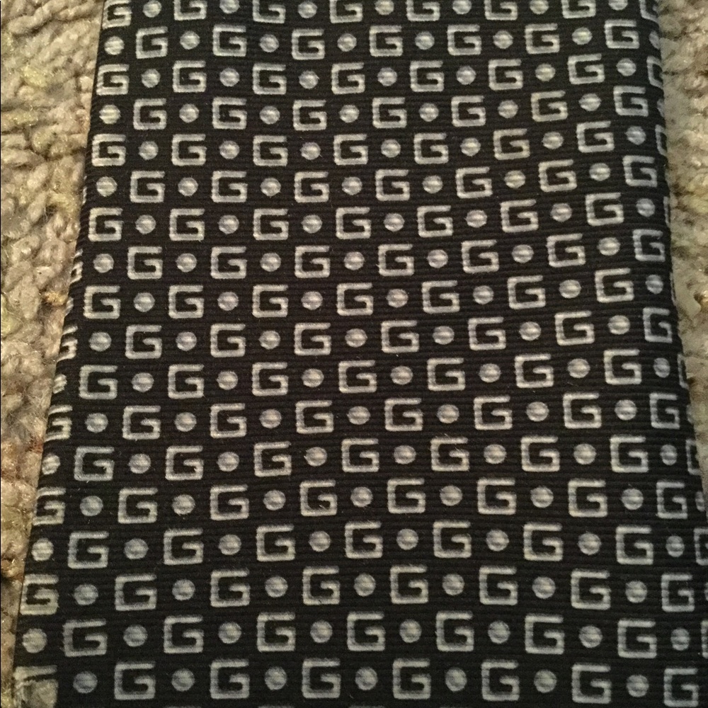 GUCCI GUCCISIMA GG LOGO VINTAGE TIE - Picture 4 of 7